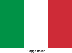 Flagge Italien