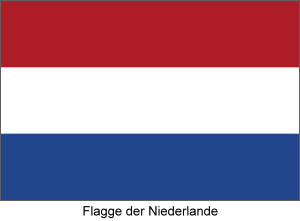 Flagge der Niederlande