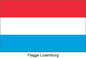 Flagge Luxemburg