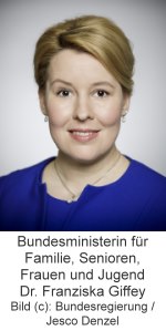 Bundesministerin für Familie, Senioren, Frauen und Jugend Dr. Franziska Giffey