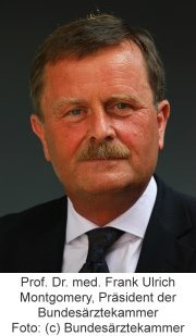 Prof. Dr. med. Frank Ulrich Montgomery, Präsident der Bundesärztekammer