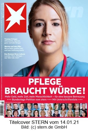 STERN-Titelcover 14.01.21 zur Pflege-Petition