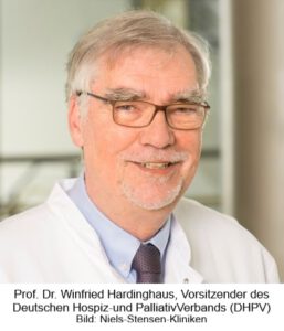 Prof. Dr. Winfried Hardinghaus, Vorsitzender Deutscher Hospiz- und PalliativVerband e.V (DHPV)