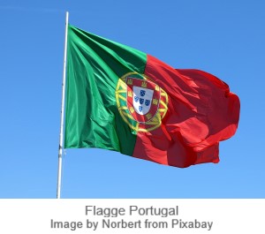 Flagge Portugal