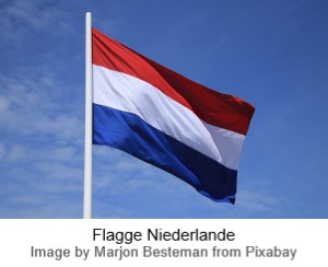 Flagge Niederlande